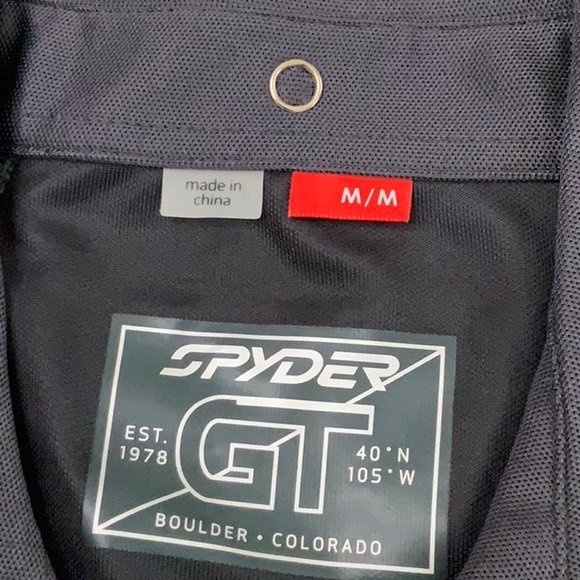 Spyder HARNESS KNIT POLO - Slate Grey - Picture 10 of 13